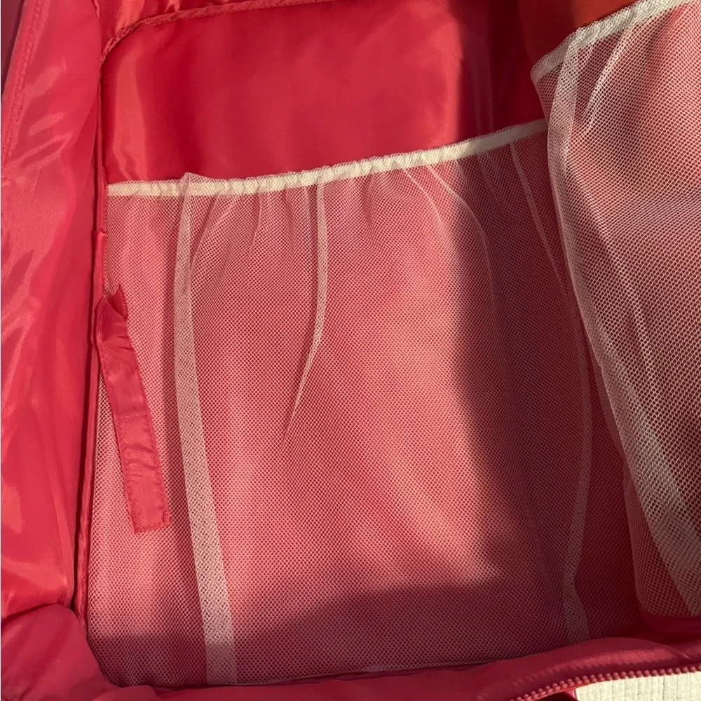 Double Trolley 18” Doll Carrier with Dual Sleeping Bag Two Pillows Travel Case - Picture 5 of 16